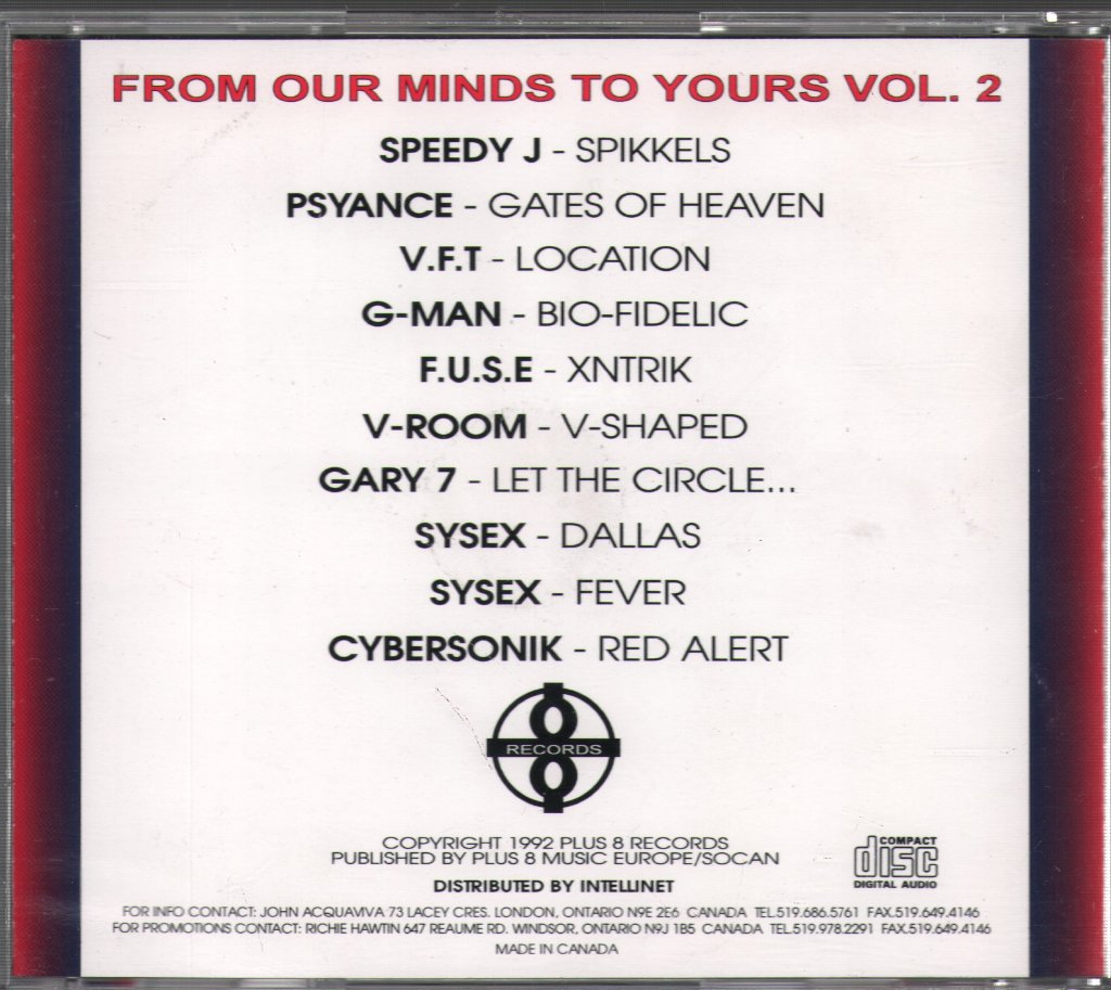 Various Artists - From Our Minds To Yours Vol. 2 - Cd