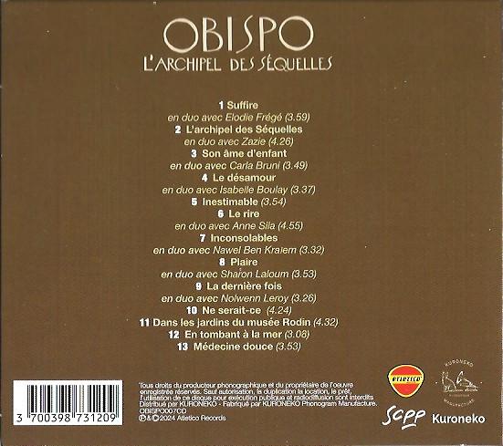Pascal Obispo - L'archipel Des Séquelles - Cd