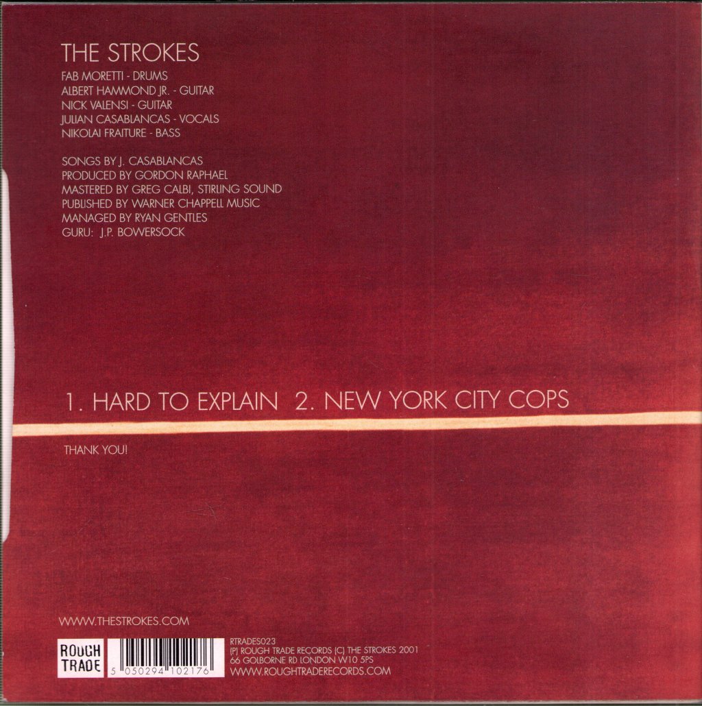 Strokes - Hard To Explain - 7 Inch