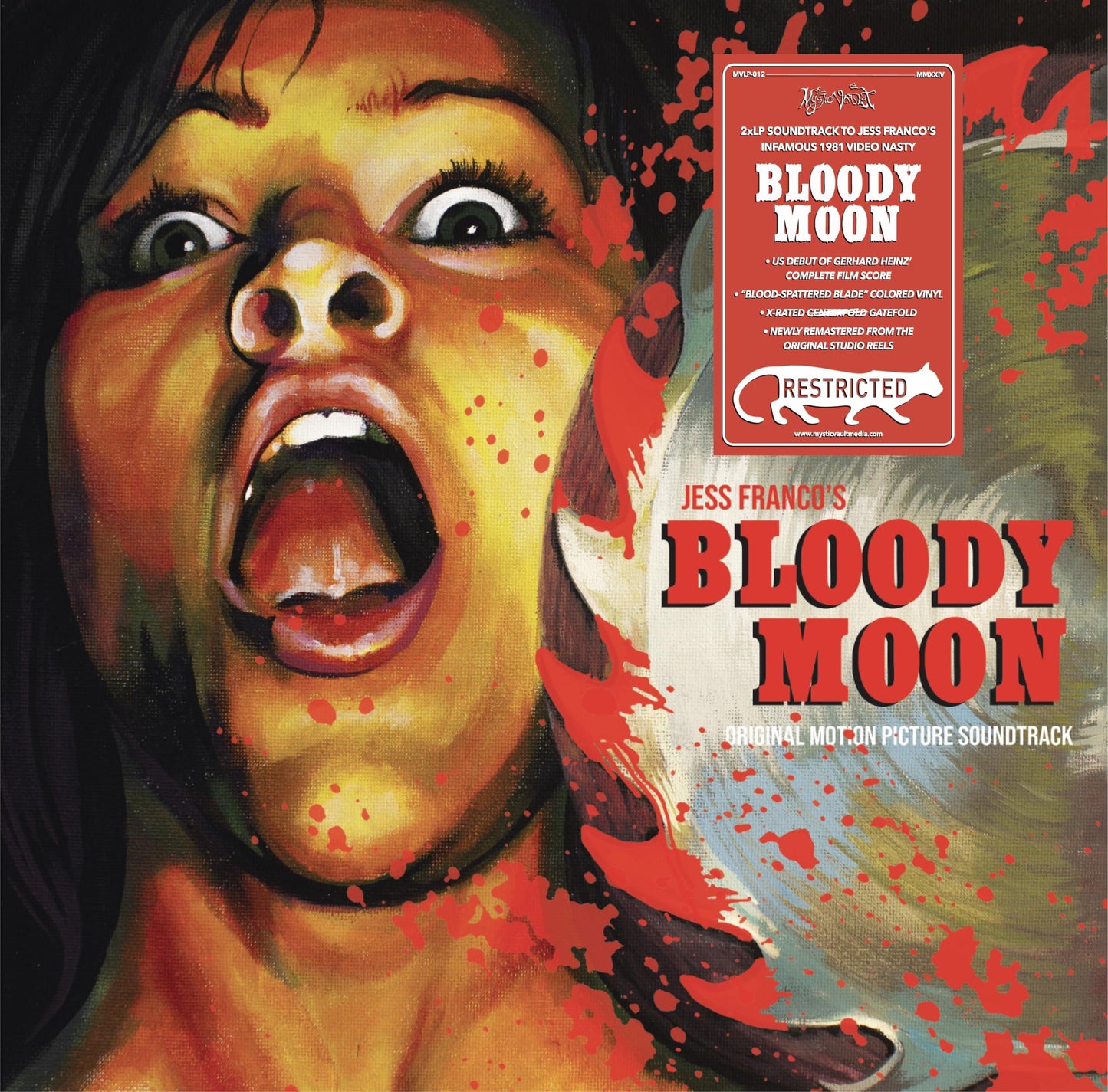 Gerhard Heinz - Jess Franco's Bloody Moon - Double Lp