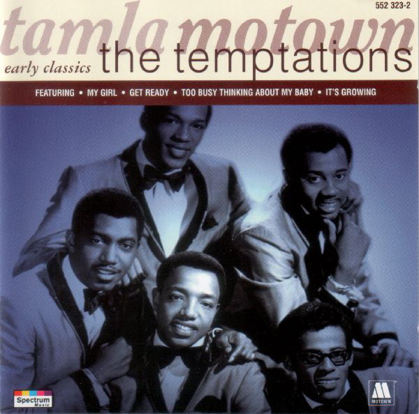 Temptations - Tamla Motown Early Classics - Cd – Vinyl Tap