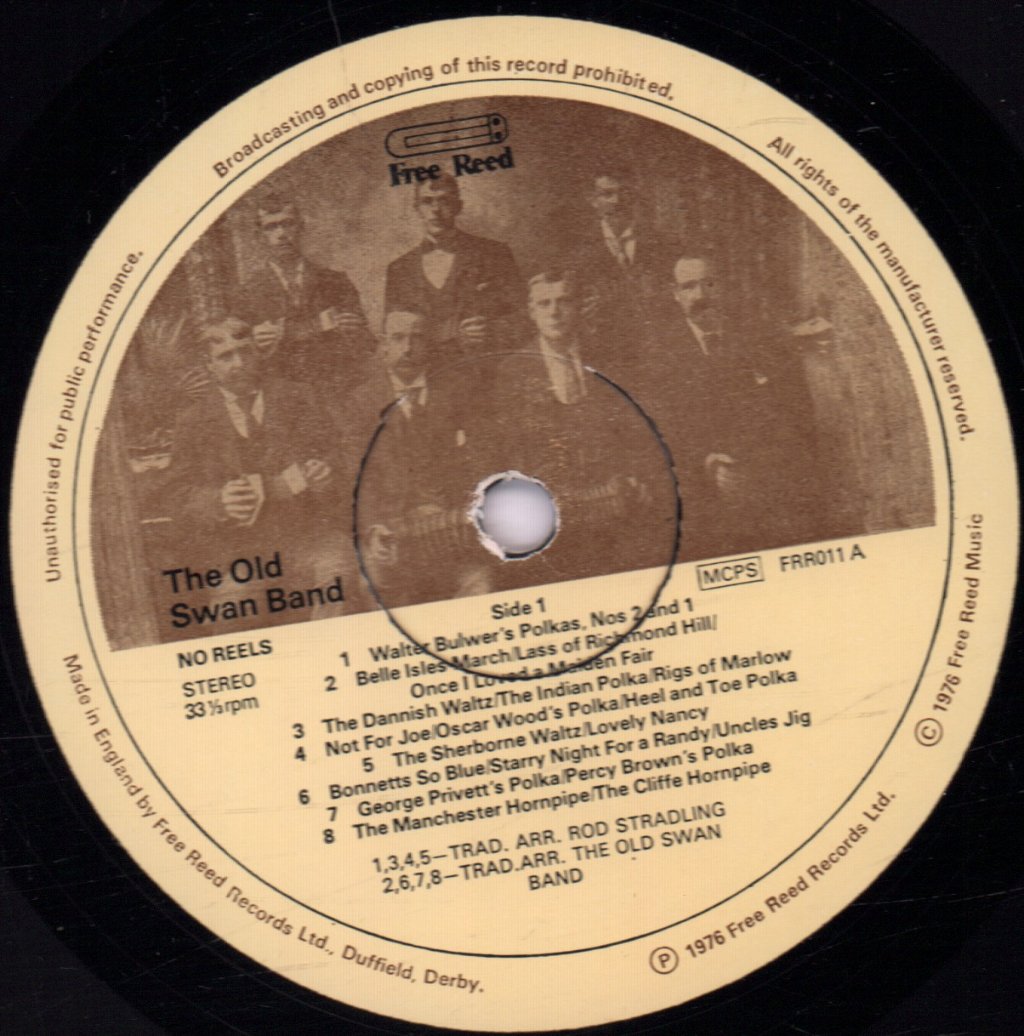 Old Swan Band - No Reels - Lp