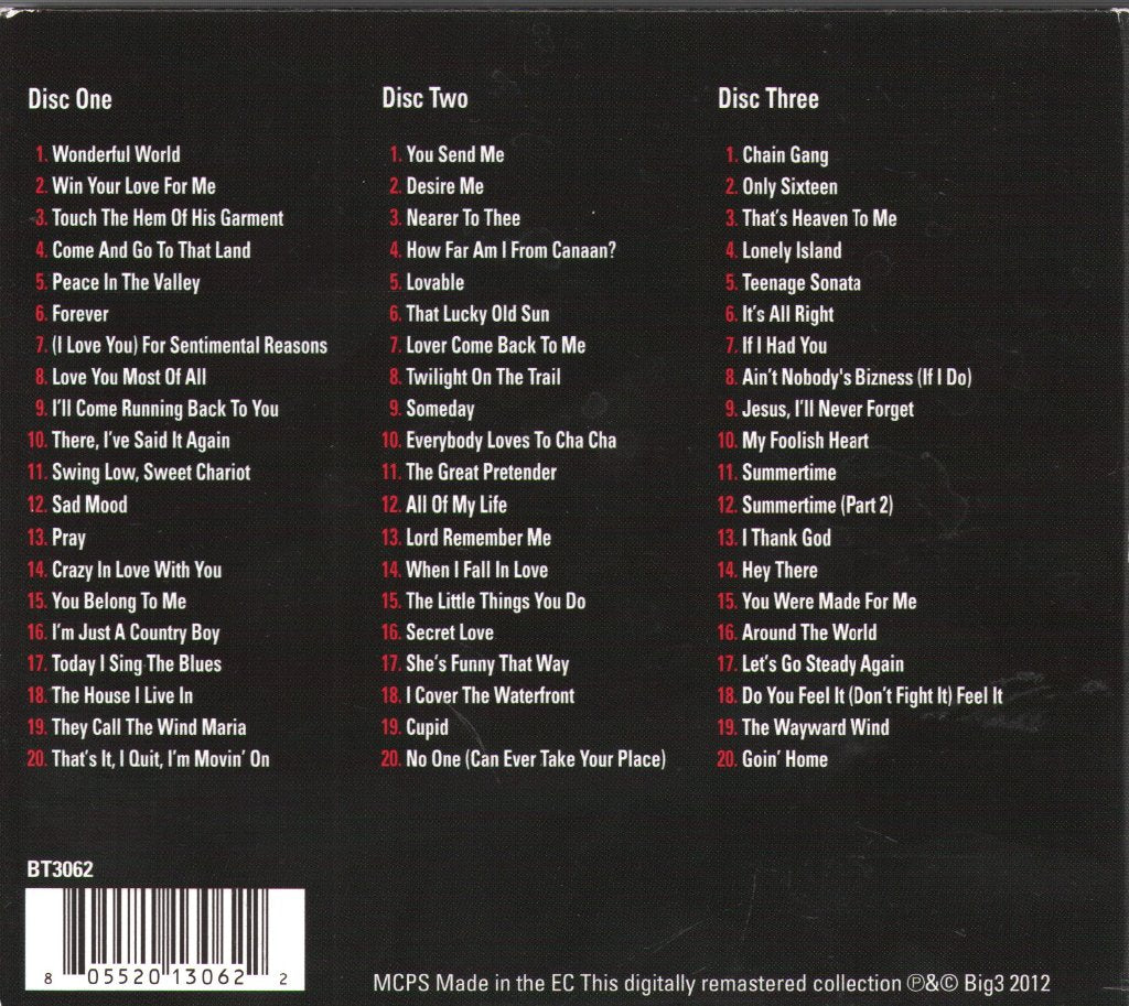 Sam Cooke - Absolutely Essential 3 CD Collection - Triple Cd