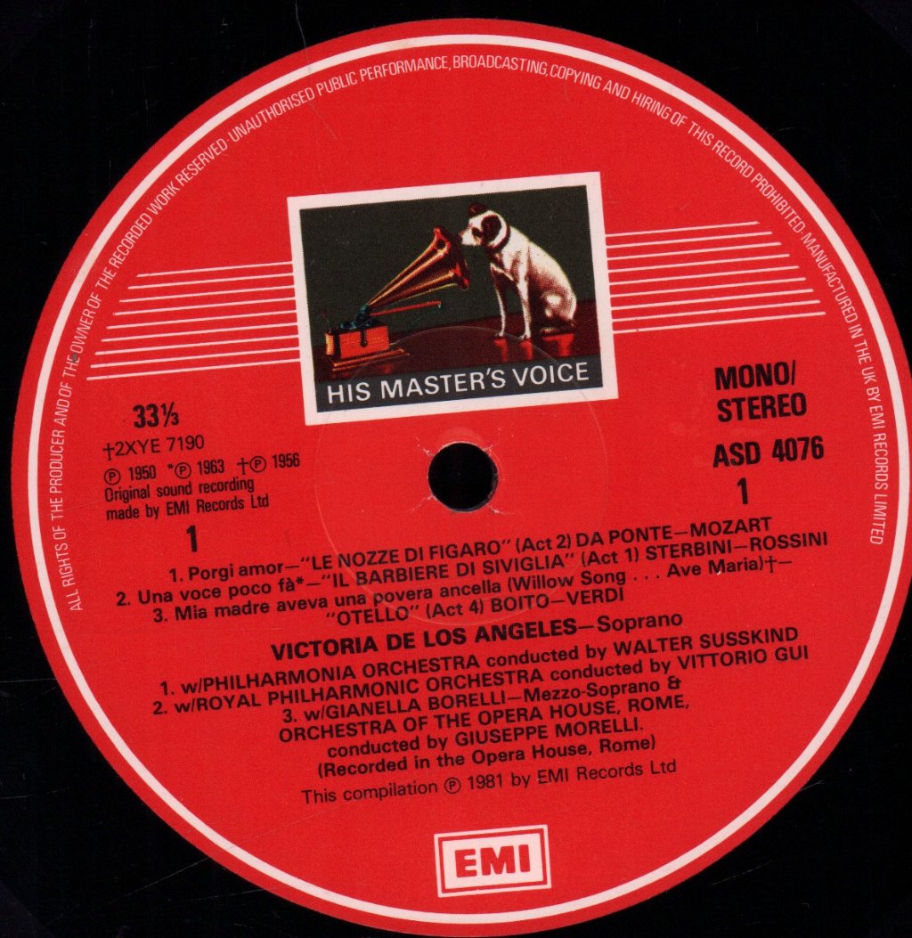 Victoria De Los Angeles - Art Of - Lp