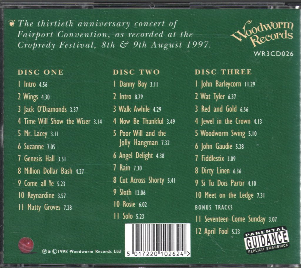 Fairport Convention - Cropredy Box - Cd Set
