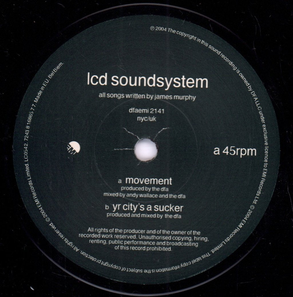 LCD Soundsystem - Movement - 7 Inch