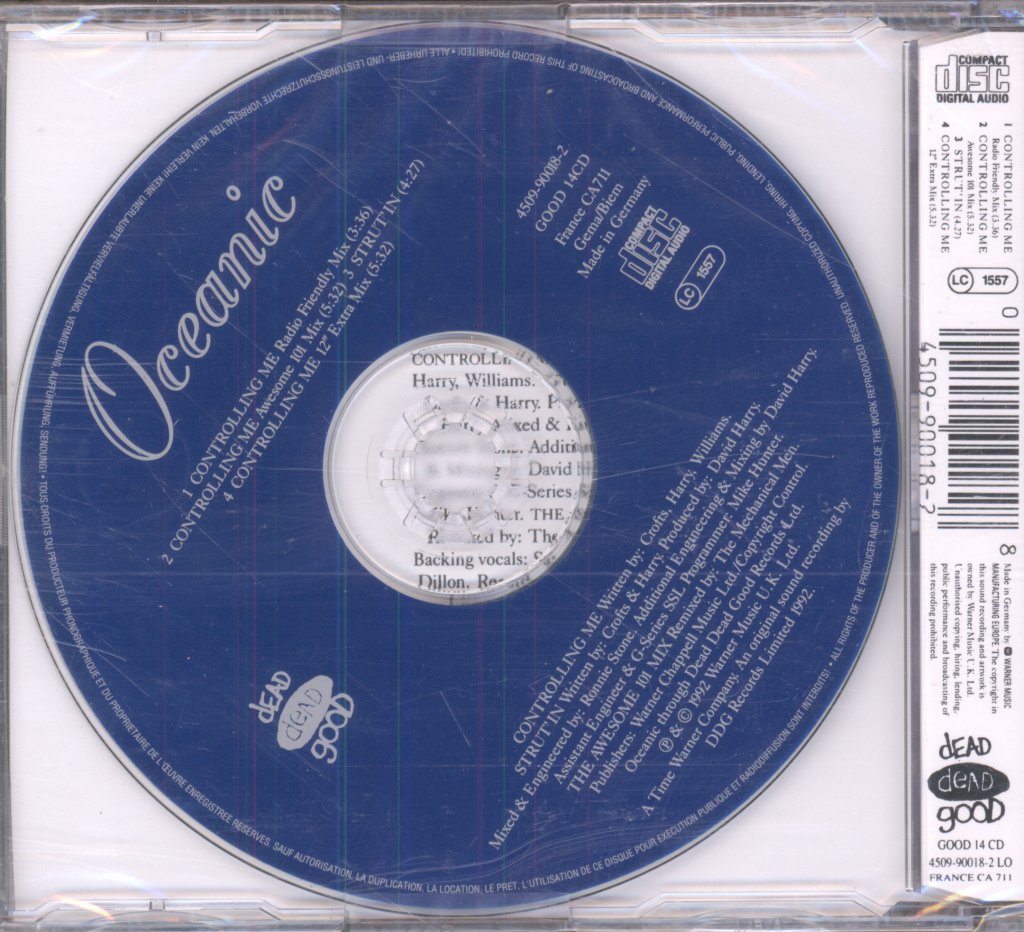 Oceanic - Controlling Me - Cd
