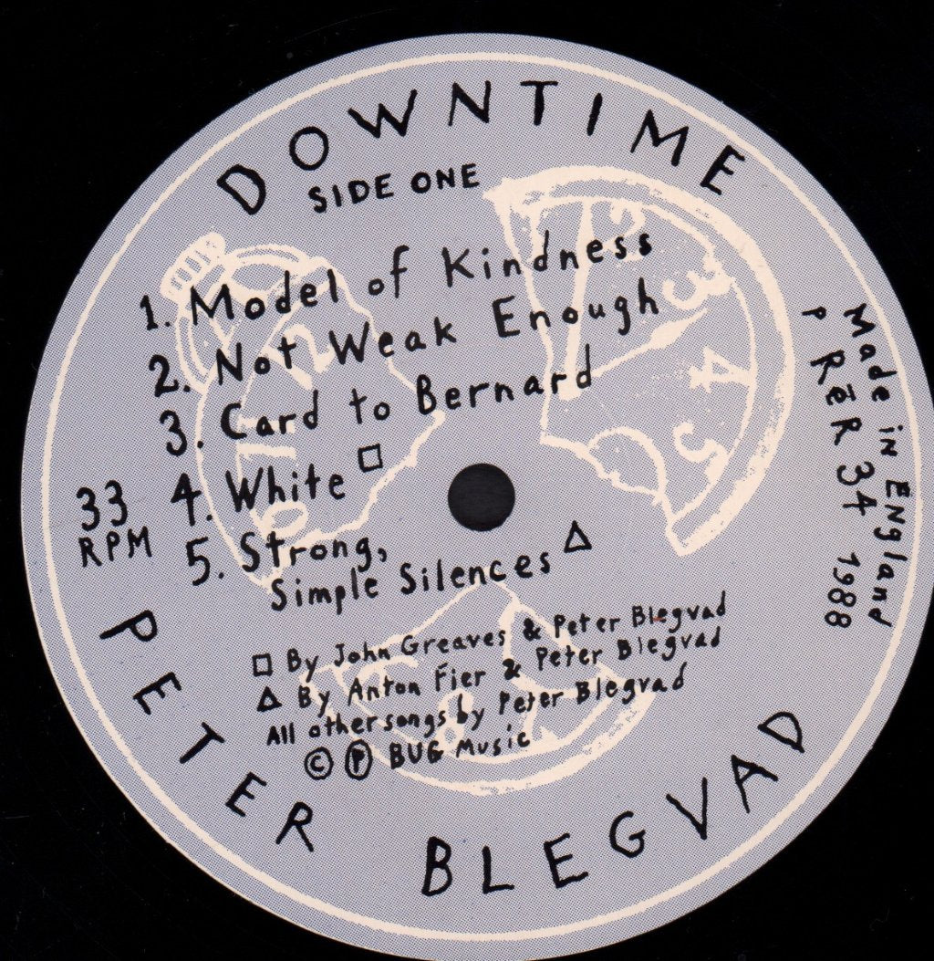 Peter Blegvad - Downtime - Lp