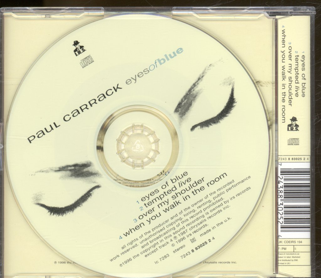 Paul Carrack - Eyes Of Blue - Cd