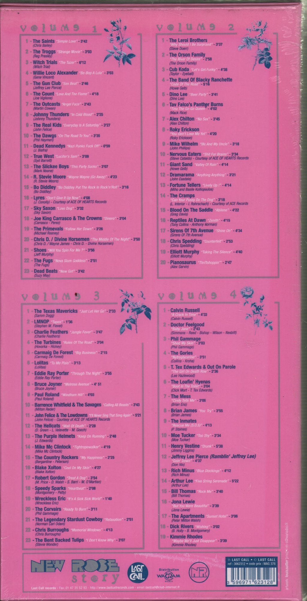 Various Artists - New Rose Story 1980 - 2000 - Cd Set