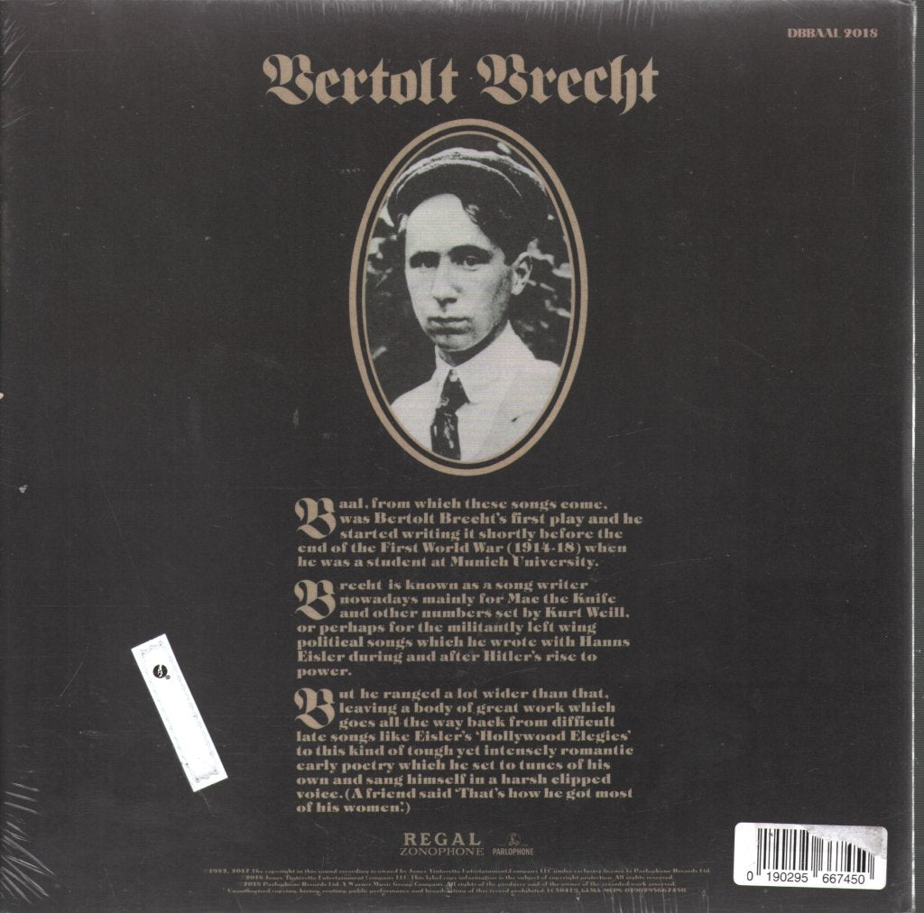 David Bowie - In Bertolt Brecht's Baal - 10 Inch