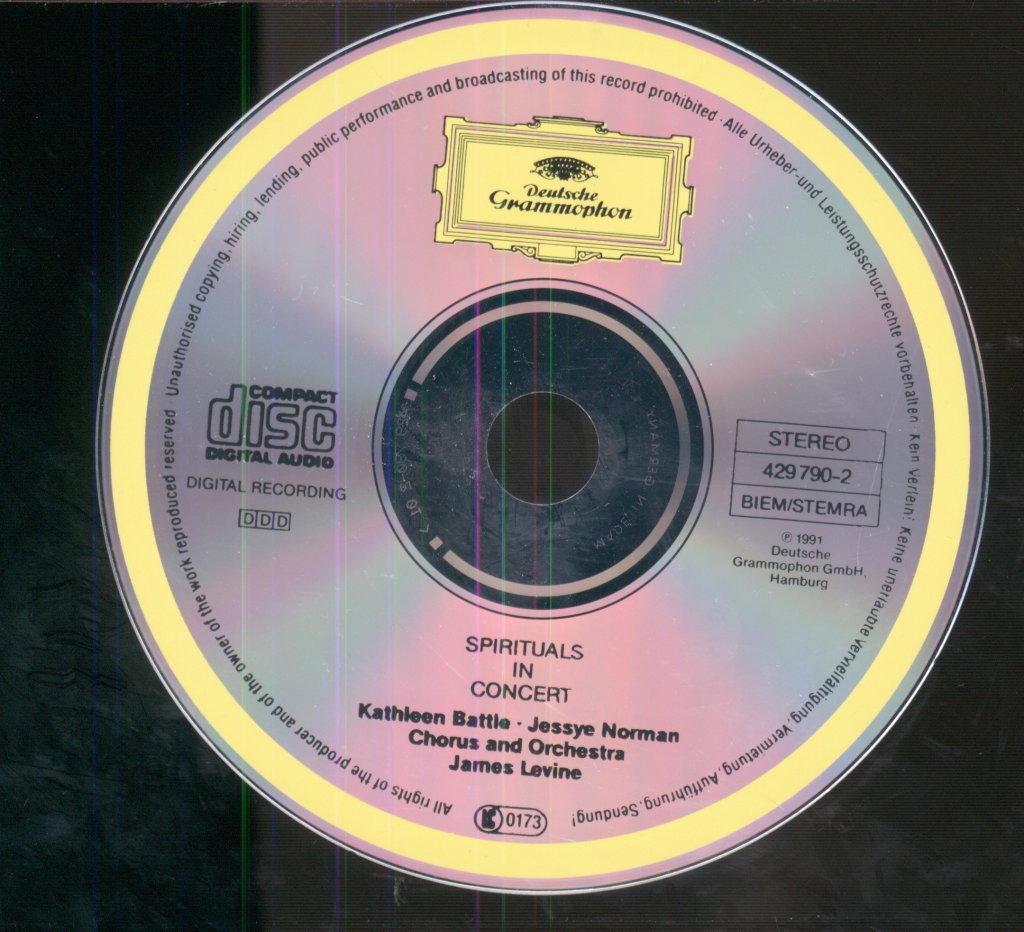 Kathleen Battle, Jessye Norman And James Levine - Spirituals In Concert - Cd
