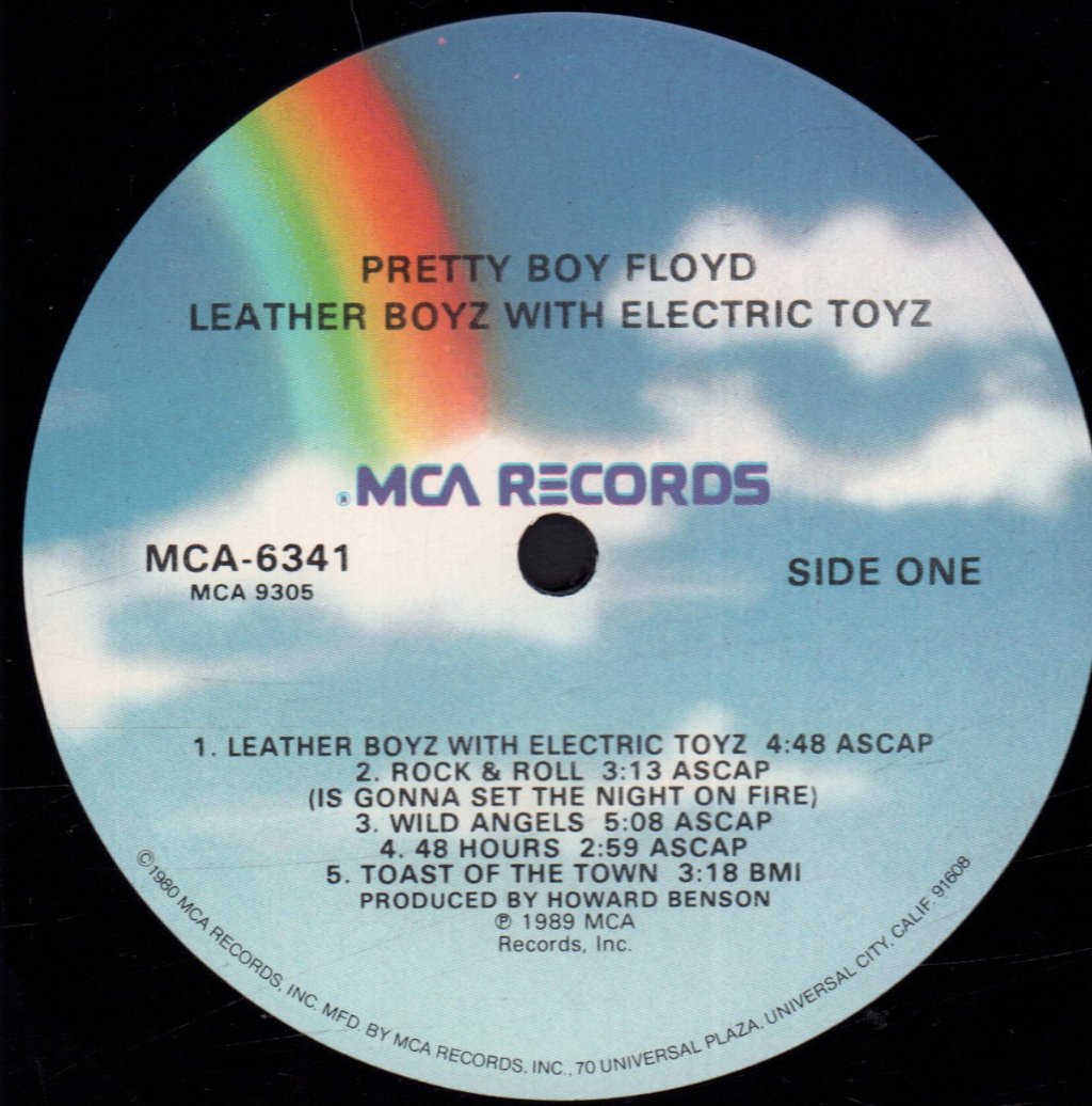 Pretty Boy Floyd - Leather Boyz With Electric Toyz - Lp
