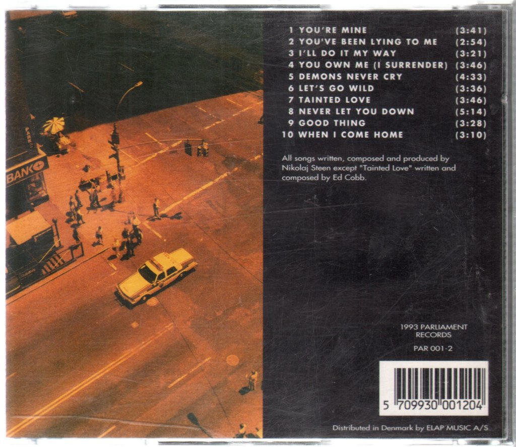 Nikolaj Steen - Blindfolded - Cd