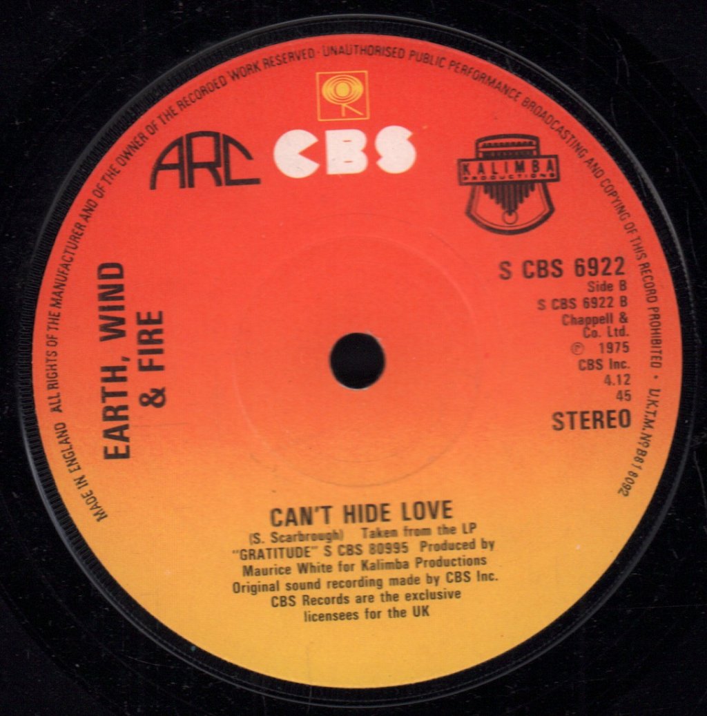 Earth, Wind & Fire - September - 7 Inch