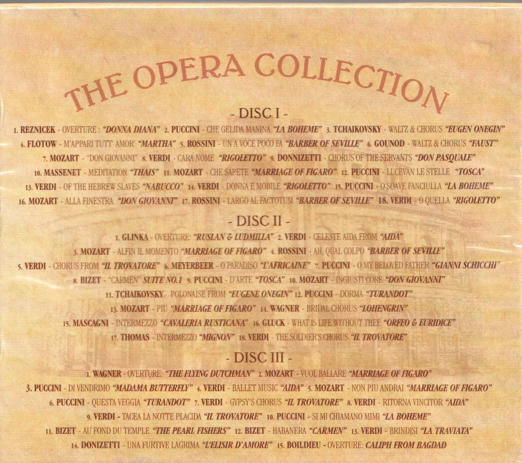 Various Artists - Opera Collection - Cd Set