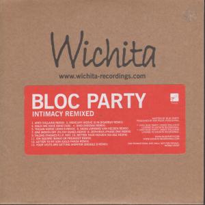 Bloc Party - Intimacy Remixed - Cd