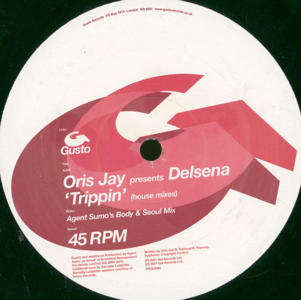 Oris Jay - Trippin' (House Mixes) - 12 Inch