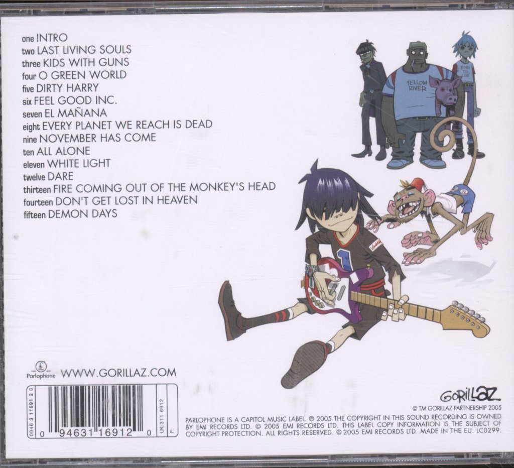 Gorillaz - Demon Days - Cd