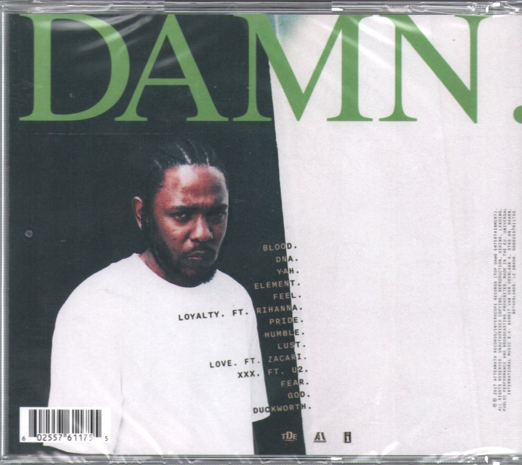 Kendrick Lamar - Damn. - Cd
