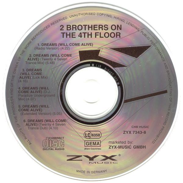 2 Brothers On The 4th Floor - Dreams (Will Come Alive) - Cd