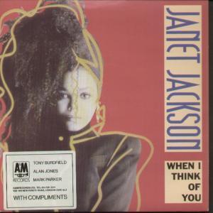 Janet Jackson - When I Think Of You - 7 Inch