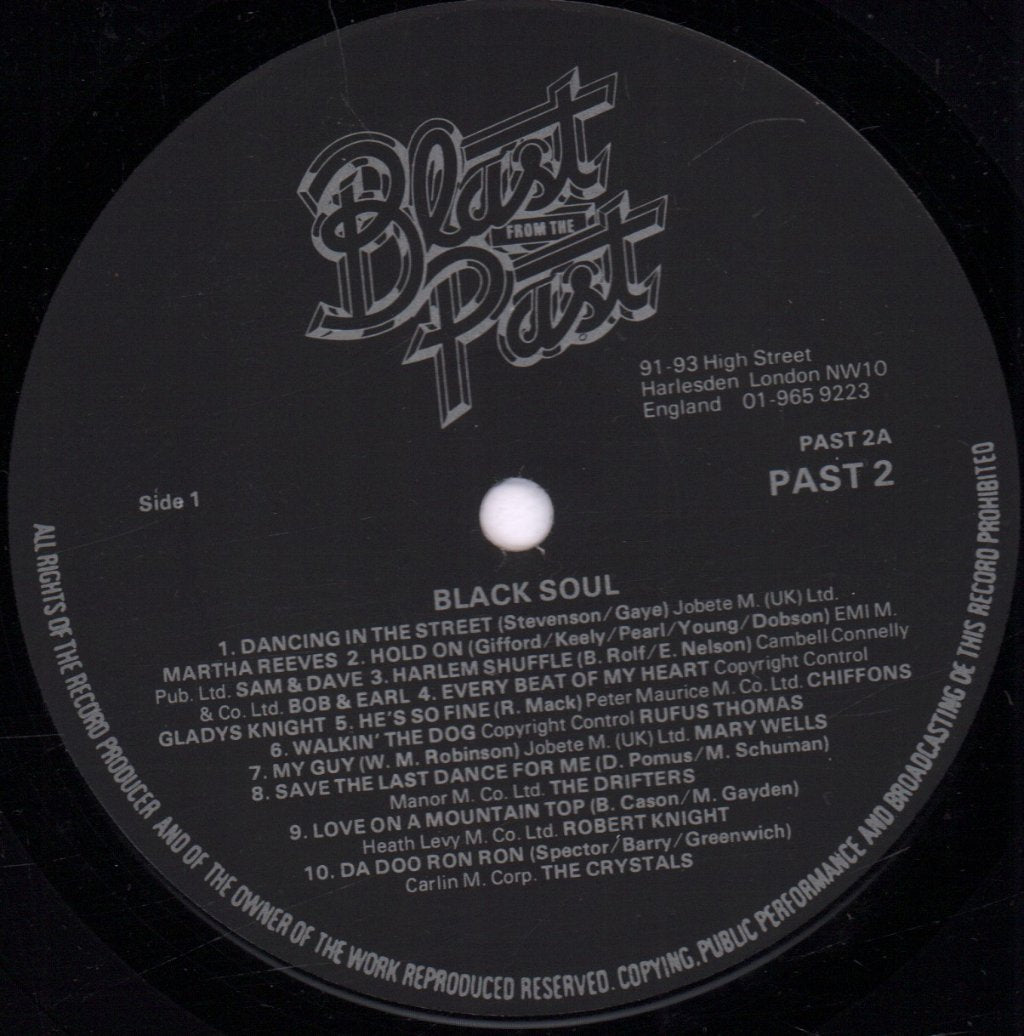 Various Artists - Black Soul - Lp
