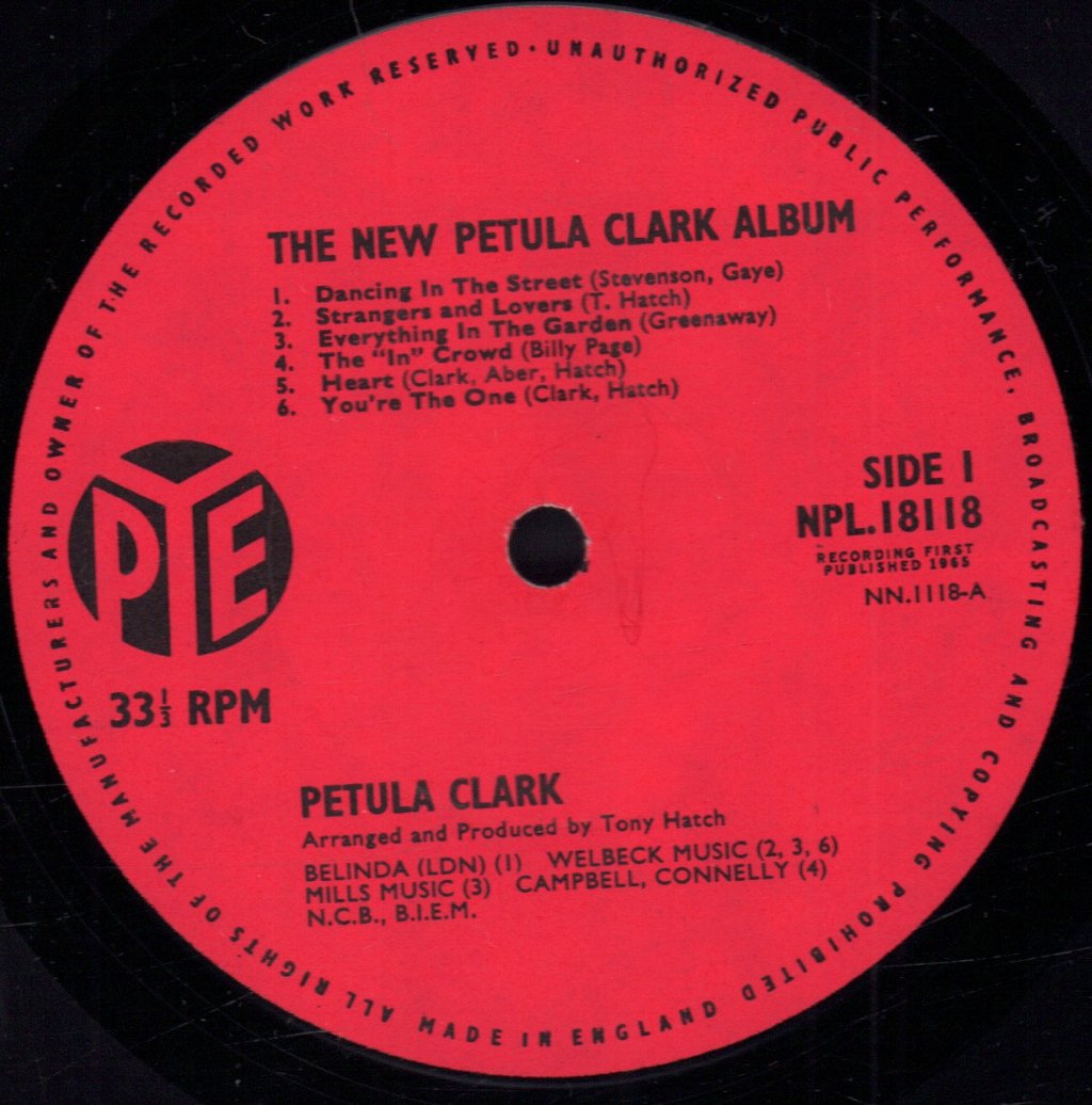 Petula Clark - New Album - Lp