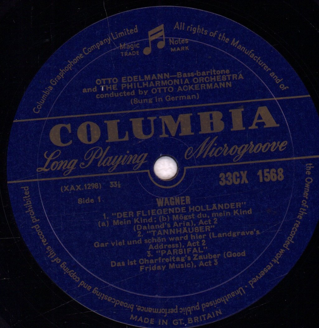 Otto Edelmann - Wagner Opera - Lp