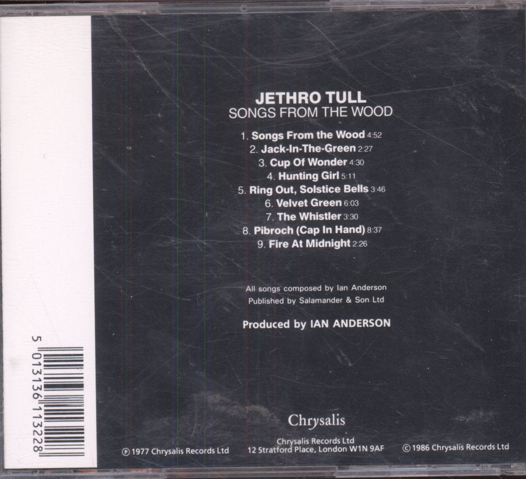 Jethro Tull - Songs From The Wood - Cd
