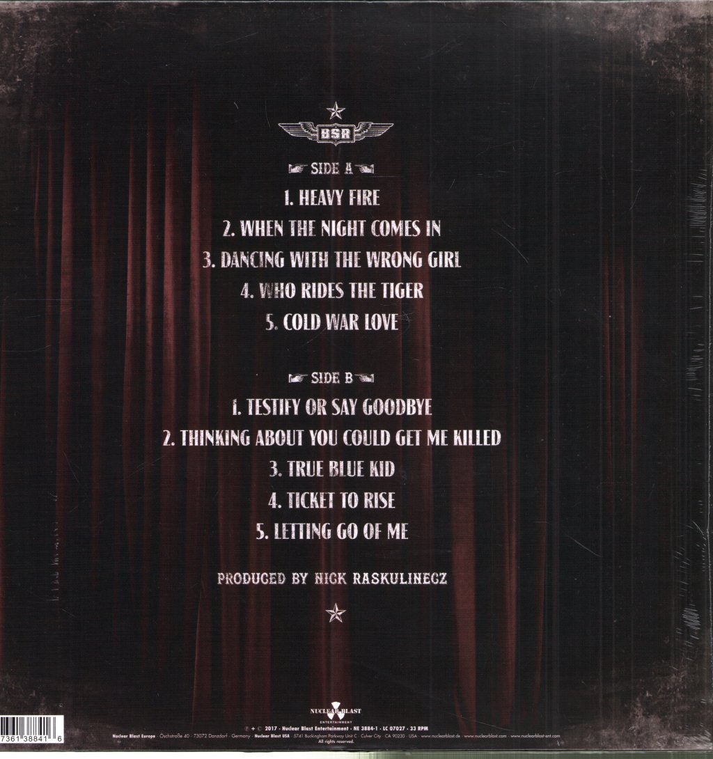 Black Star Riders - Heavy Fire - Lp