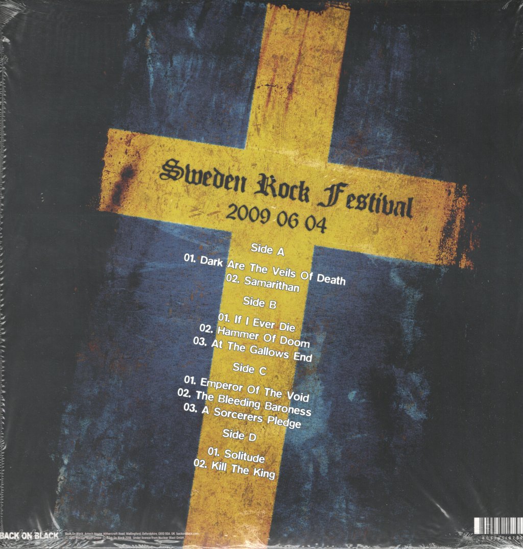 Candlemass - Ashed To Ashes: Live Sweden Rock Festival 2009 - Double Lp