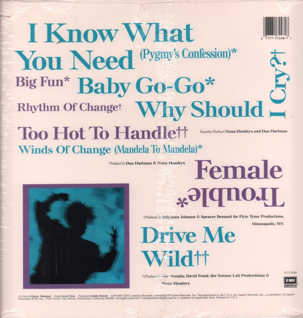 Nona Hendryx - Female Trouble - Lp
