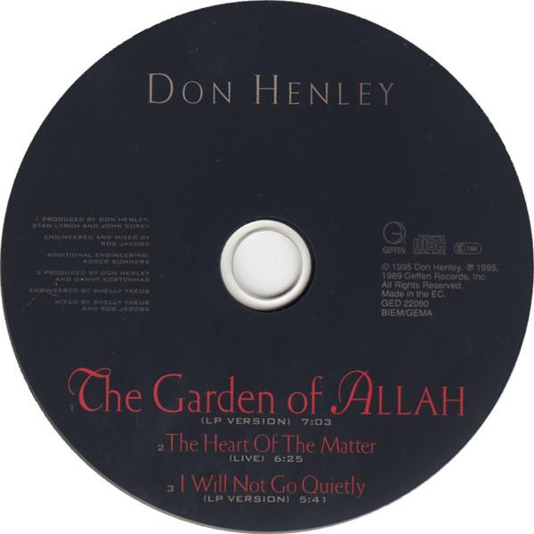 Don Henley - Garden Of Allah - Cd