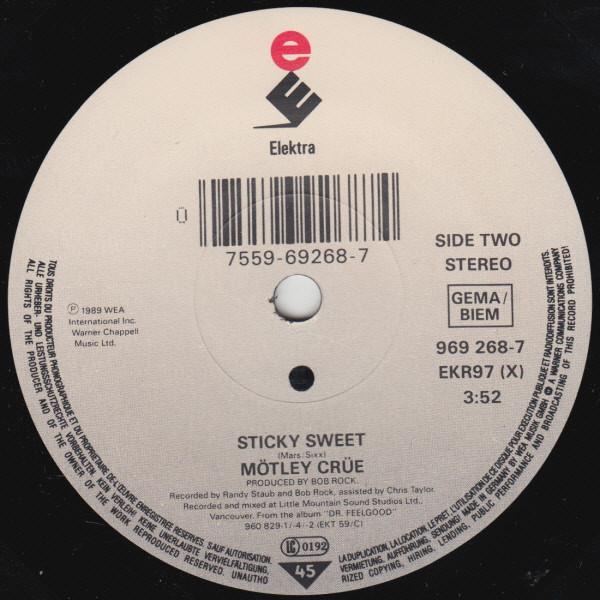 Mötley Crüe - Dr. Feelgood - 7 Inch