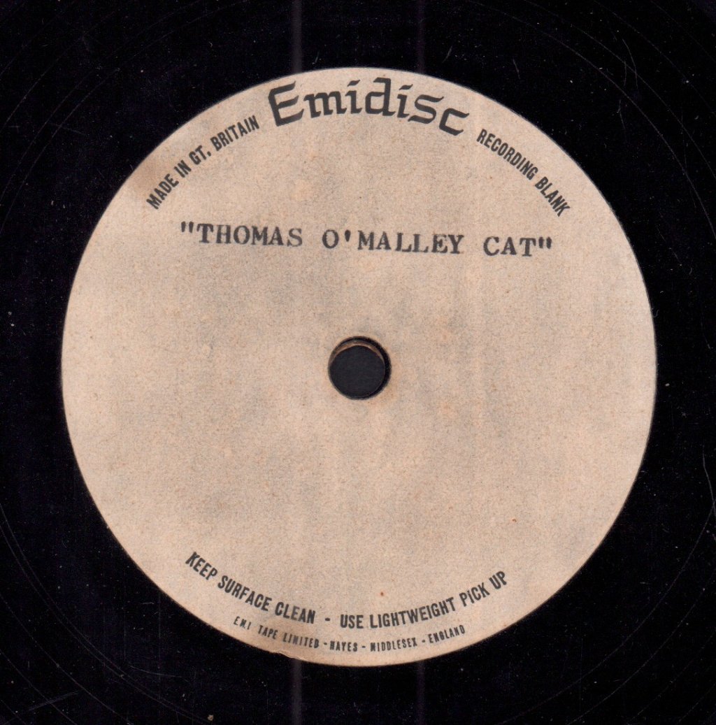 Phil Harris - Everybody Wants To Be A Cat / Thomas O'Malley Cat - 7 Inch