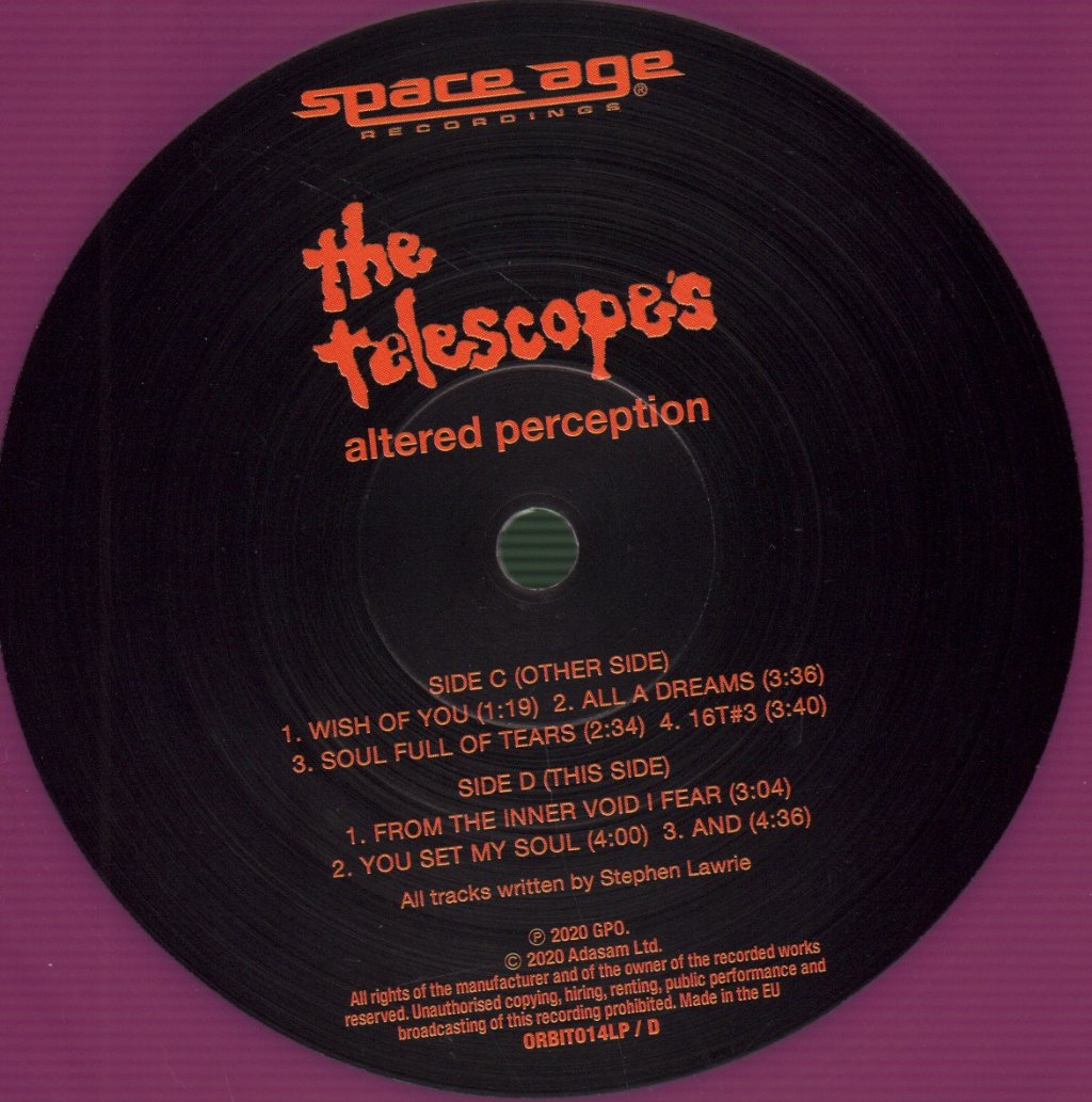 Telescopes - Altered Perception - Double Lp