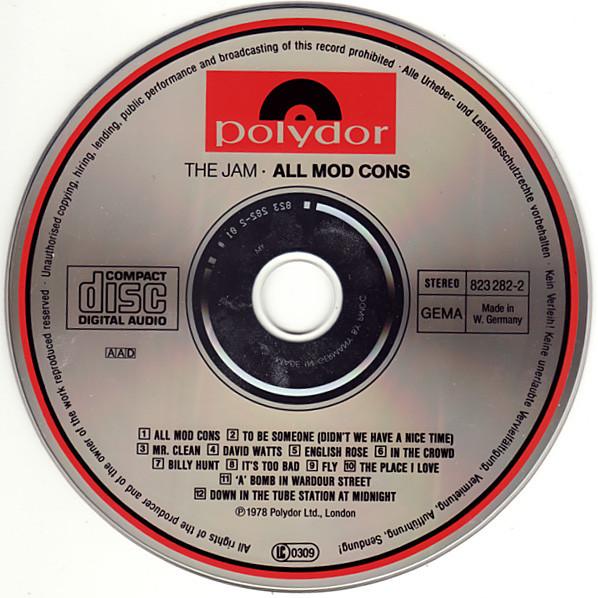 Jam - All Mod Cons - Cd