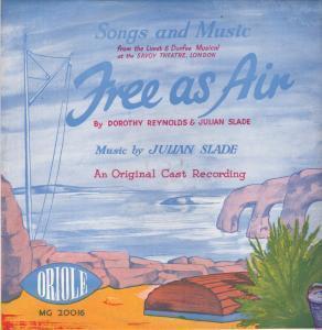 Free As Air - Original Cst Recording - Lp