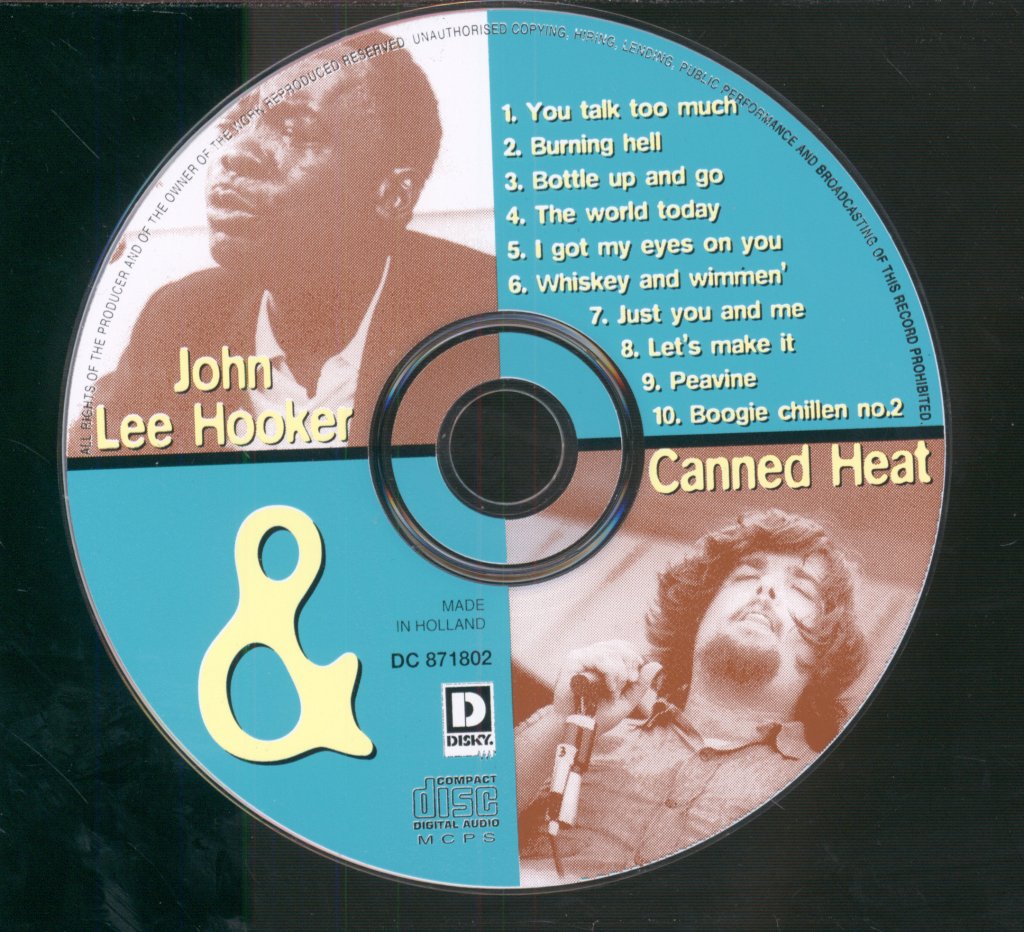 John Lee Hooker & Canned Heat - Best Of - Cd