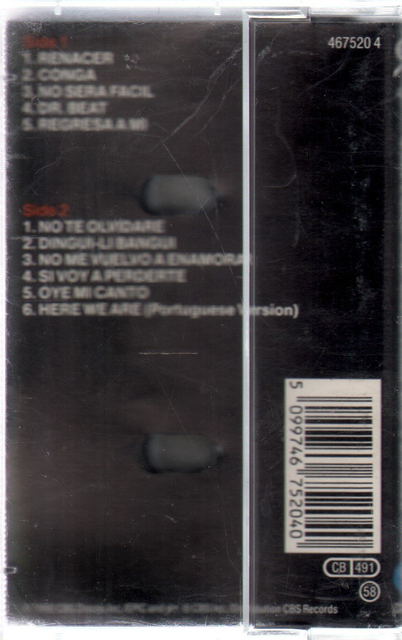 Gloria Estefan - Exitos De Gloria Estefan - Cassette