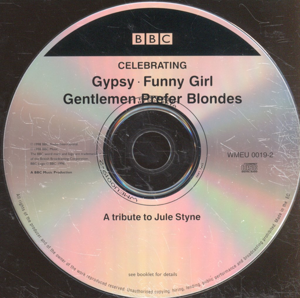 Claire Moore, Tim Flavin, Libby Morris, BBC Big Band - Celebrating Gypsy, Funny Girl, Gentlemen Prefer Blondes - A Tribute To Jule Styrne - Cd