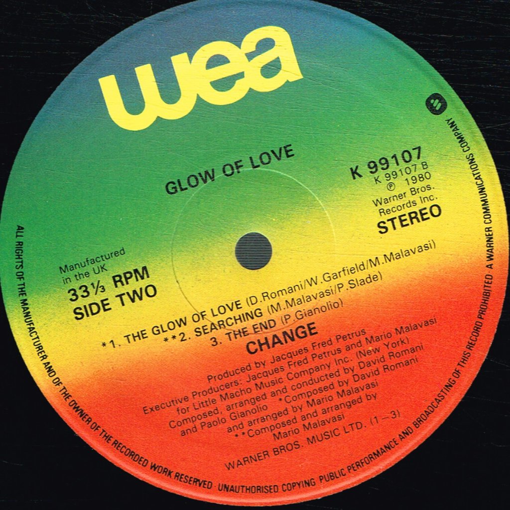Change - Glow Of Love - Lp