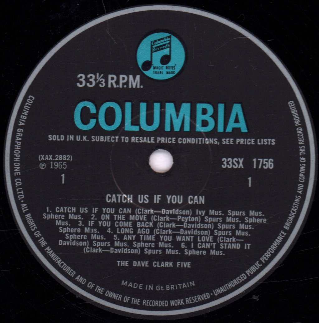 Dave Clark Five - Catch Us If You Can - Lp