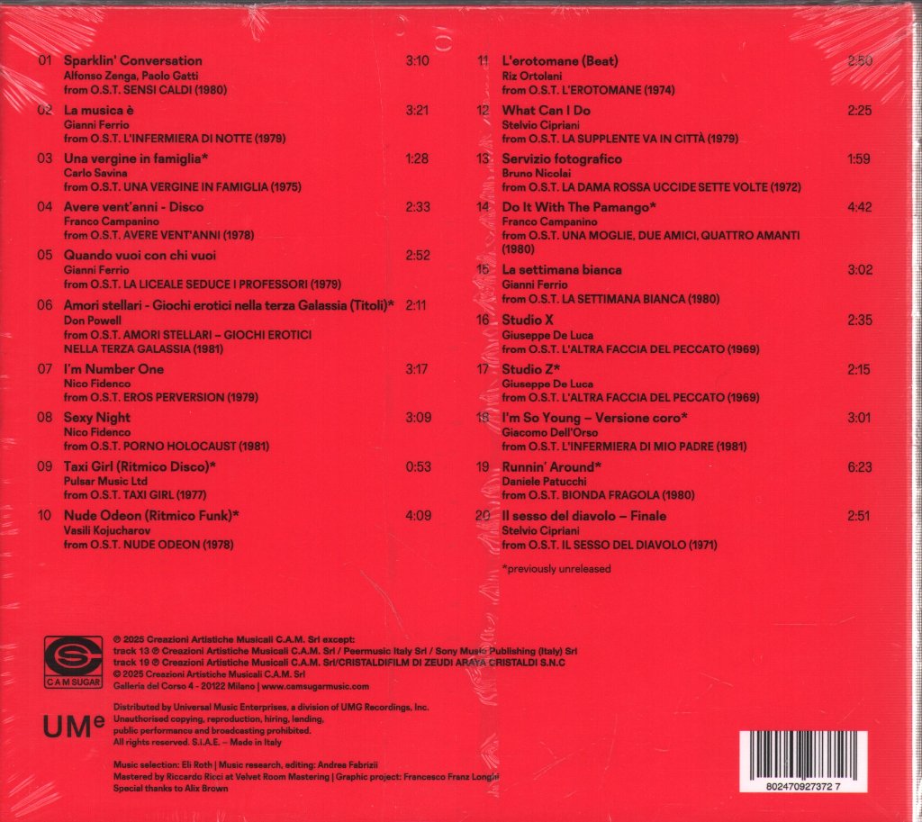 Various Artists - Eli Roth's Red Light Disco - Cd