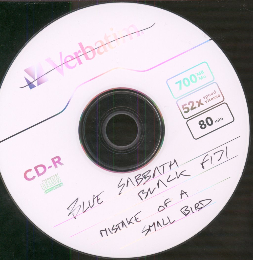 Blue Sabbath Black Fiji - Mistake Of A Small Bird - Cdr