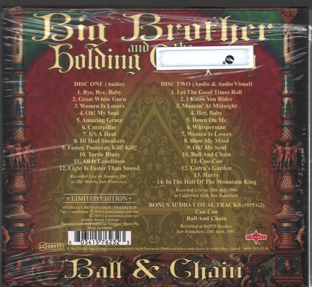 Big Brother & The Holding Company - Ball & Chain - Cd Set