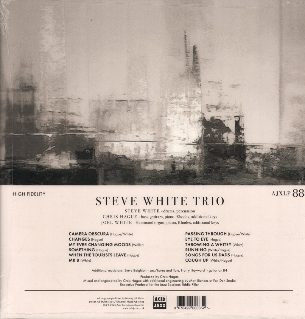 Steve White Trio - The Jazz Sessions Volume 1: Soul Drums - Lp