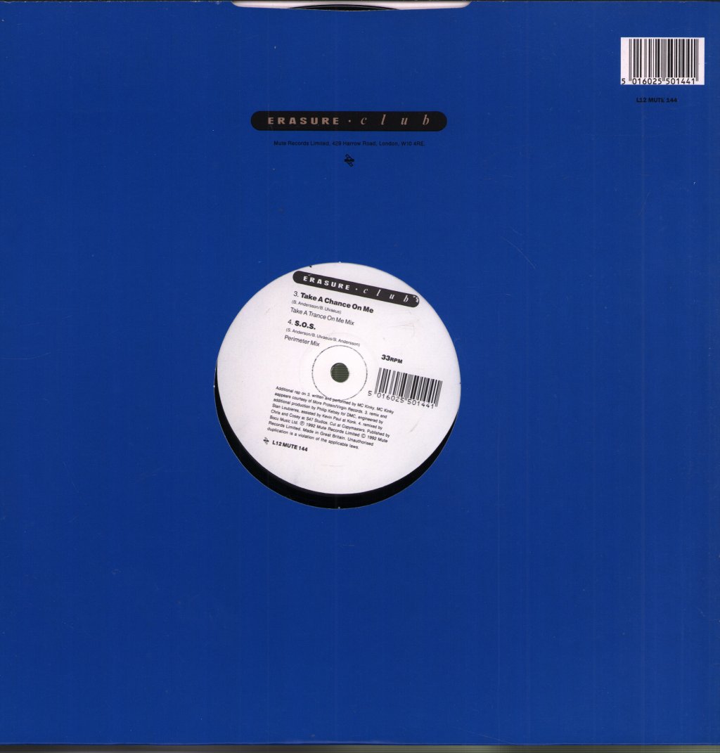 Erasure - Abba-Esque (The Remixes) - 12 Inch