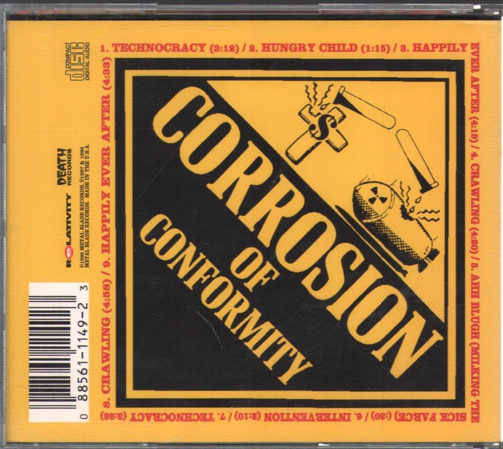 Corrosion Of Conformity - Technocracy - Cd